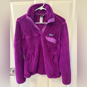 Small purple Patagonia snap pullover